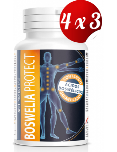 Pack 4x3 Boswelia Protect 500Mg. 45 perlas de Intersa