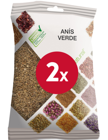 Pack de 2 ud Anis Verde Bolsa 60Gr. de Soria Natural