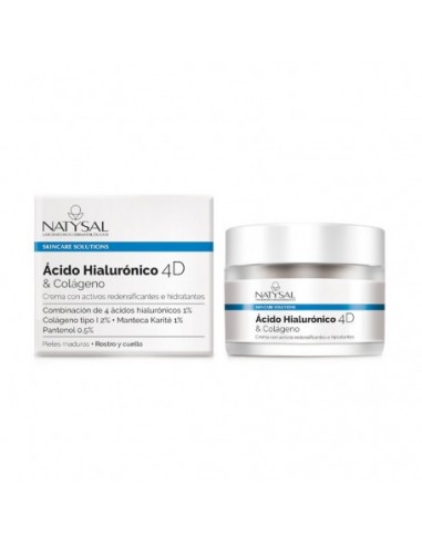 Acido Hialuronico 4D &Amp  Colageno Crema 50Ml. de Natysal