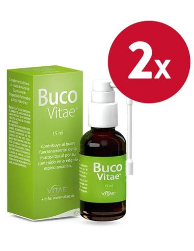 Pack 2 uds Buco Vitae con pulverizador 15ml de Vitae