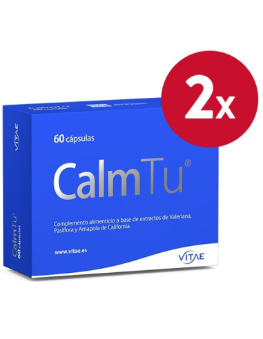 Pack 2 uds Calm Tu 60 cápsulas de Vitae