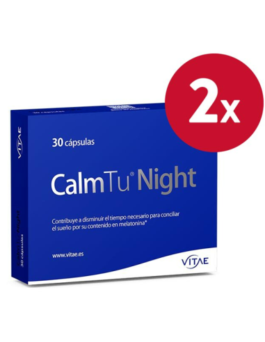 Pack 2 uds Calm Tu Night 30 cápsulas de Vitae