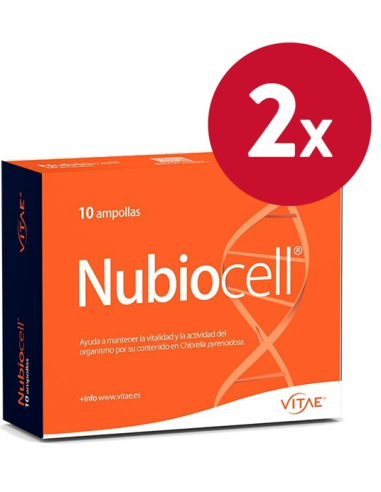 Pack 2 uds Nubiocell 10 ampollas  de Vitae