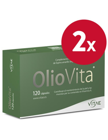 Pack 2 uds Oliovita  120 cápsulas de Vitae