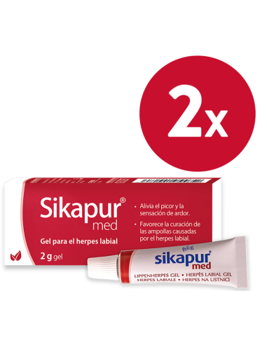 Pack 2 uds Sikapur Herpes Labial 2gr de Vitae