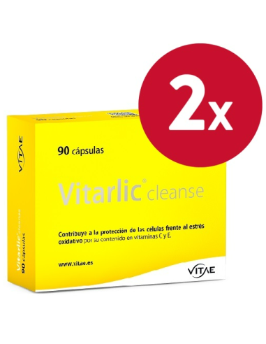 Pack 2 uds Vitarlic Cleanse 90 cápsulas de Vitae