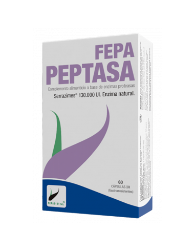 Pack 2 ud fepa-peptasa  60 cáp.fepadiet