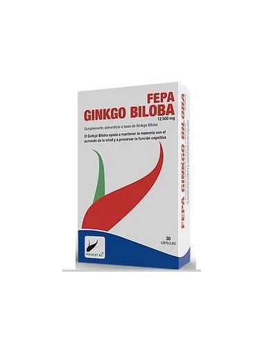 Pack 2 ud fepa-ginkgo biloba 30 cáp.fepadiet