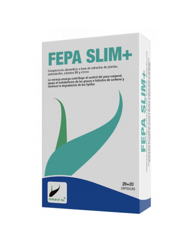 Pack 2 ud fepa-slim + 20+20 caps.