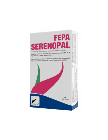 Pack 2 ud fepa-serenopal  60 cáp.fepadiet