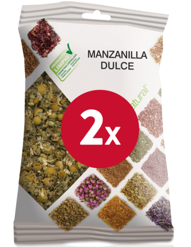 Pack de 2 ud Manzanilla Dulce Bolsa 50Gr. de Soria Natural