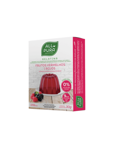 Gelatina Frutos Rojos Stevia 15 Gr X2 de Dietmed