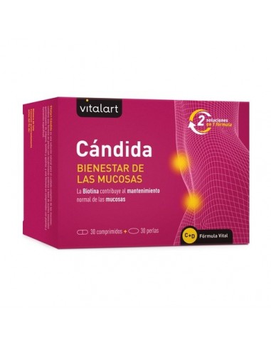 Vitalart Candida 30 Comp.+30 Perlas de Vitalart