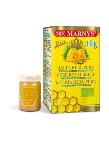 Jalea Real Pura Ecológica   Tarro - 10 Gr Marnys