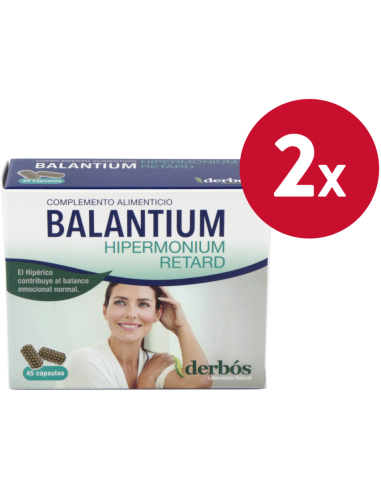 Pack de 2 uds Balantium Hipermonium Retard 45Cap. de Derbos