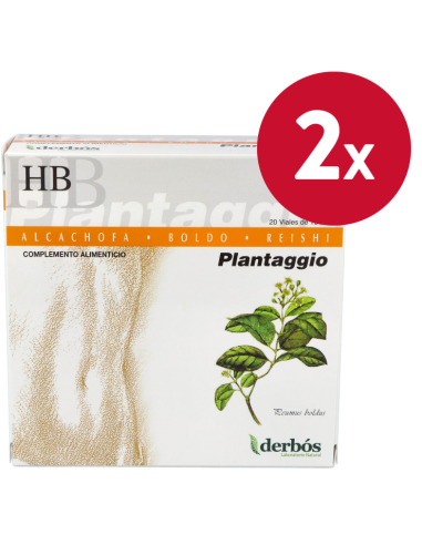 Pack de 2 uds Plantaggio Hb 20Amp. de Derbos