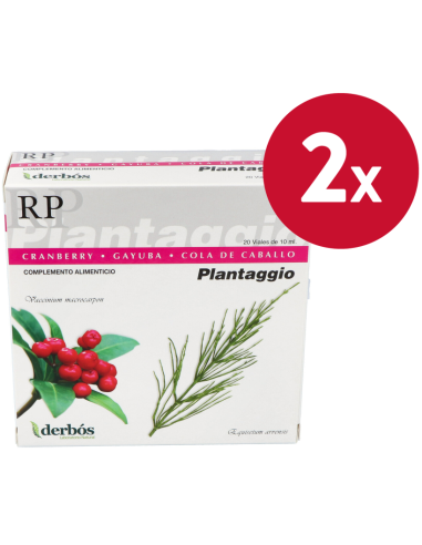 Pack de 2 uds Plantaggio Rp 20Amp. de Derbos