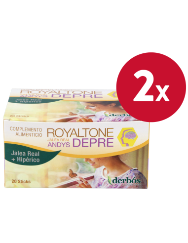 Pack de 2 uds Royaltone Andys Depre 20Sticks de Derbos