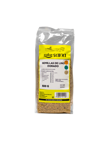 Semilla Lino Dorado 500G Natursana