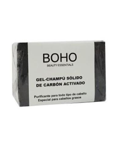 Champu Solido Carbon Activado 55 Gramos Boho