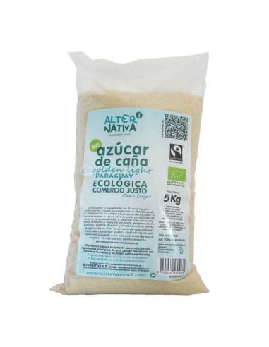 Azucar de caña golden light paraguay bio 5kg Alternativa3