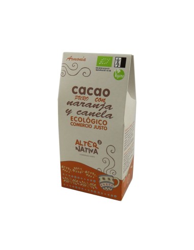 Cacao puro con Naranja y Canela bio 125g Alternativa3