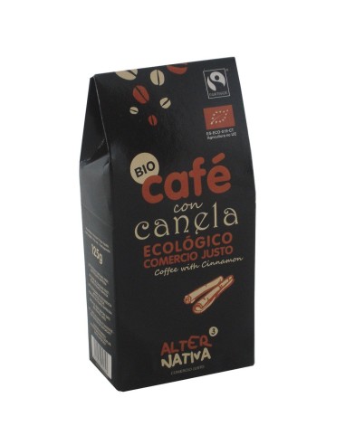 Cafe aromatizado a la canela molido bio 125 g Alternativa 3