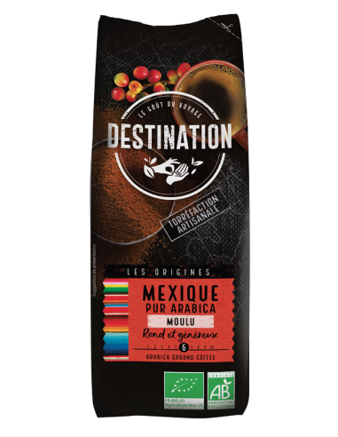 Cafe Mexico 100% Arabica Molido 250 Gramos Bio Destination