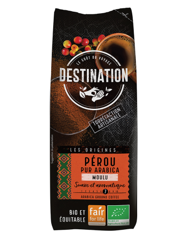 Cafe Peru 100% Arabica Molido  250 Gramos Bio Destination