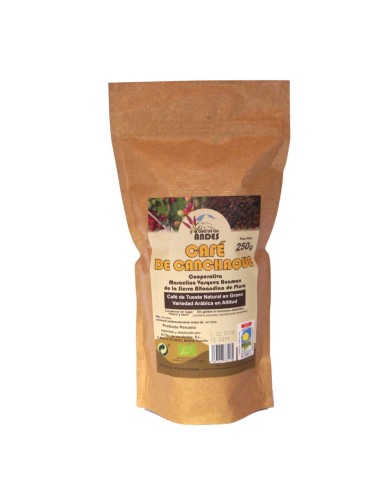 Cafe Peru Tueste Natural Grano 250 gramos Eco de El Oro De Los Andes