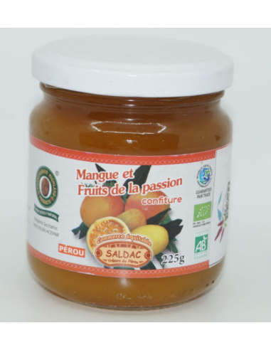 Mermelada De Mango Y Fruta De La Pasion 225 Gr de Oro De Los