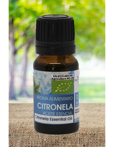 Aceite Esencial De Citronela Bio 10 Ml de Oro De Los Andes