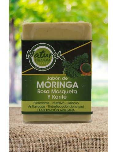 Jabon De Moringa, Rosa Mosqueta Y Karite 100 Gr de Oro De Lo