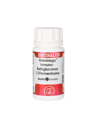 Holomega Inmuno-Betaglucanos 1,3 Fermentados 50 Cáp. de Equisalud