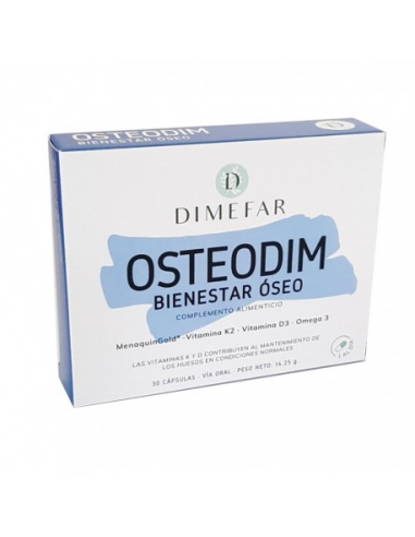 Osteodim Estuche 30 cápsulas de Dimefar