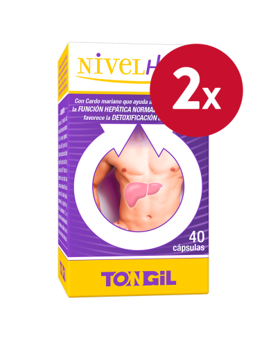 Pack 2 ud Nivelhepa 40 capsulas de Tongil