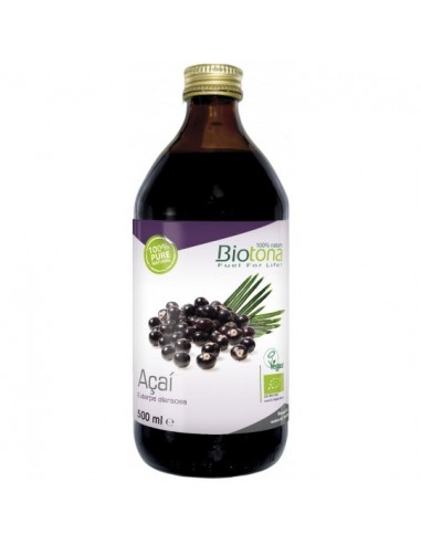 Acai Pulpa ( Acai Pulp 500 Ml ) de Biotona