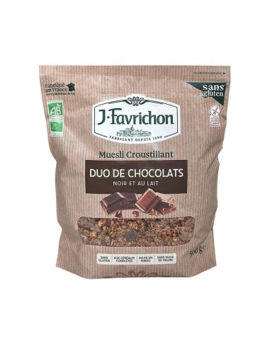 Crunchy Muesli Duo De Chocolates 375 Gr de Favrichon