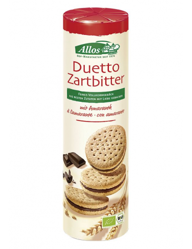 Galletas Rellenas De Chocolate Negro Bio, 330 G  de Allos