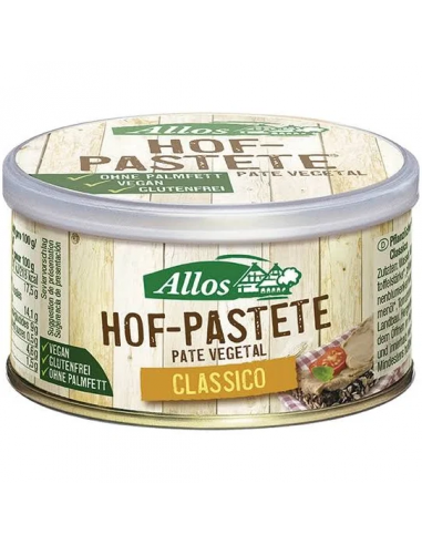 Pate Vegetal Clasico Bio, 125 G de Allos