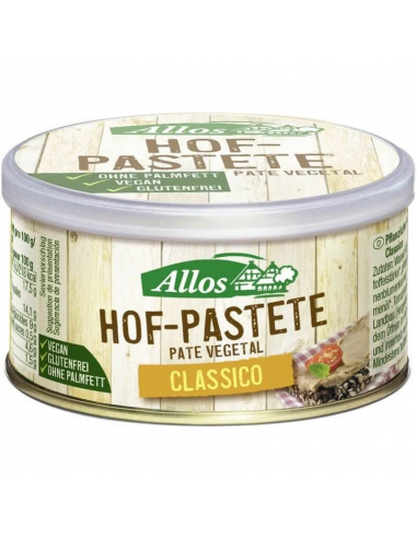 Pate Vegetal Finas Hierbas Bio, 125 G de Allos