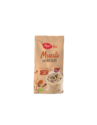 Muesli Con Chocolate Sin Gluten Bio, 375 G de El Granero Integral