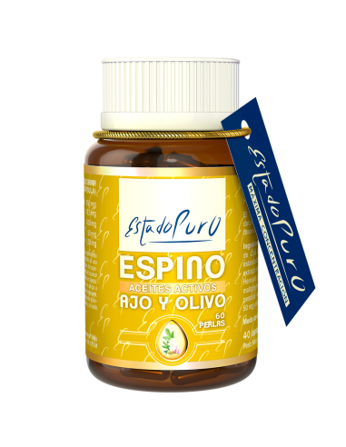 Espino, Ajo, Olivo Aceites Activos 60 Perlas de Tongil