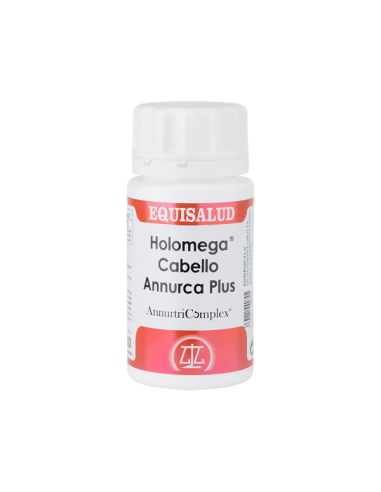 Holomega Cabello Annurca Plus 50 Cáp. de Equisalud