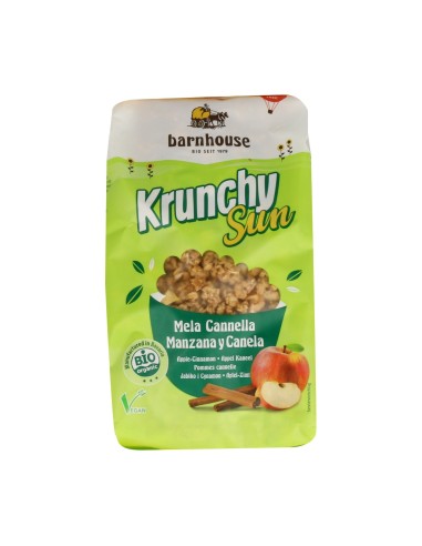 Muesli Krunchy Sun Manzana Canela 375Gr Bio Barnhouse