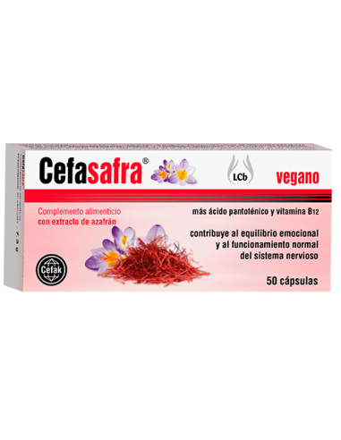 Cefasafra 50 capsulas de Cefak