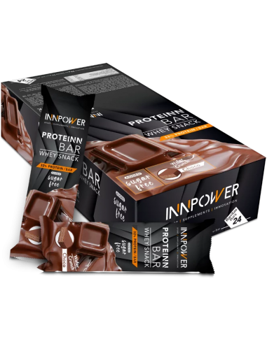 Protein bar whey snack choco 24 uds.