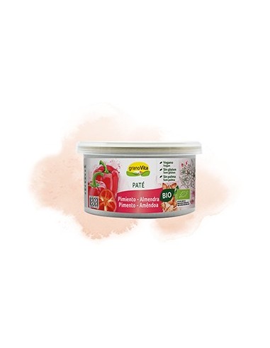 Pate Pimiento Rojo Girasol Bio 125 Gr de Granovita