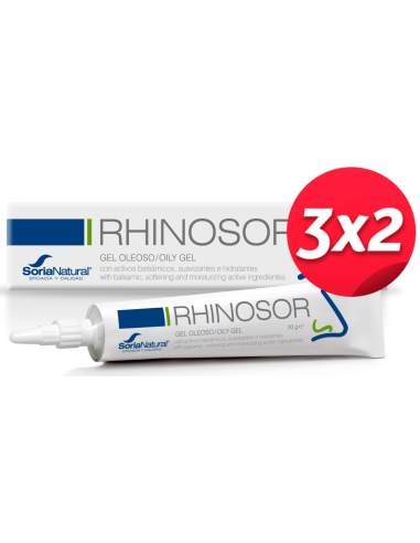 Pack 3x2 Rhinosor 30 gr de Soria Natural