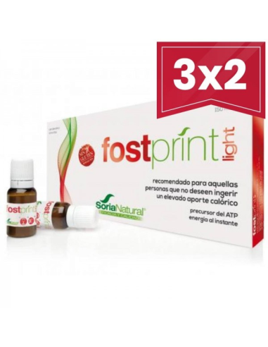 Pack 3x2 Fost Print Light 10 viales de Soria Natural